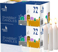 Shabbat Candles - Traditional Shabbos Candles - 3 Hour - 2-Pack X 72 Candles, (144 Candles)