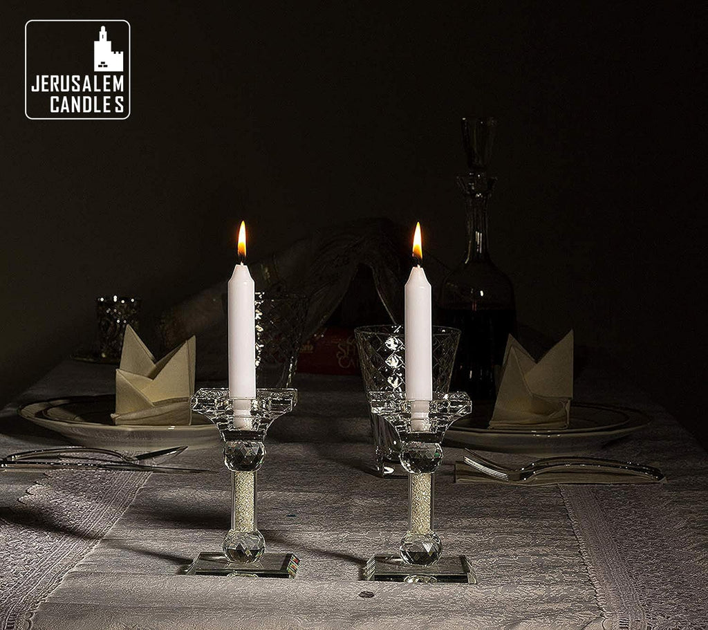 Shabbat Candles - Traditional Shabbos Candles - 3 Hour - 2-Pack X 72 Candles, (144 Candles)